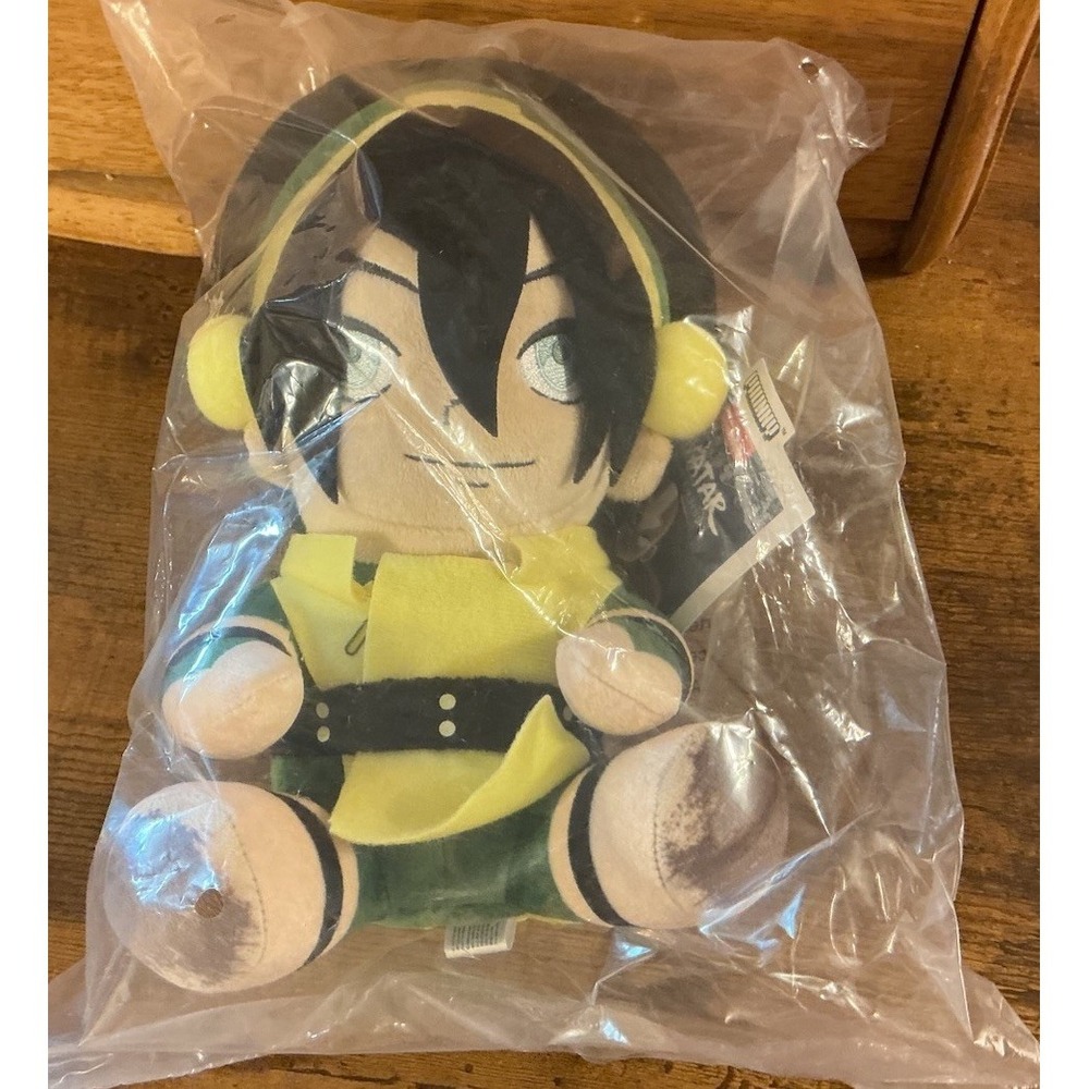 Kidrobot Avatar The Last Airbender Toph Plush Doll Nickelodeon 10" NEW Sealed - Picture 2 of 8